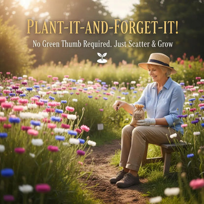 Premium Cornflower Seeds🌸180 Seeds