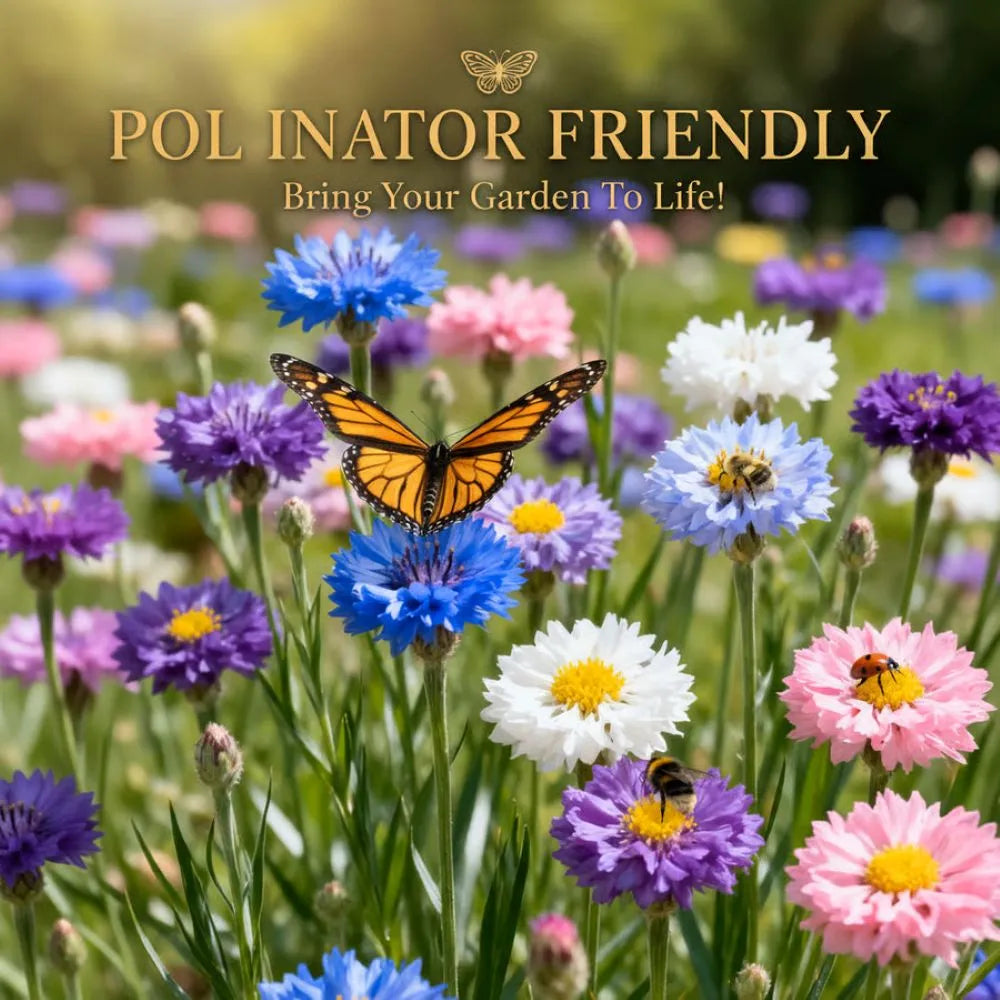 Premium Cornflower Seeds🌸180 Seeds