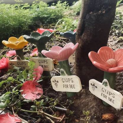 ⏳Limited-time 50% off🐝Flower-Shaped Bee Watering Station💧