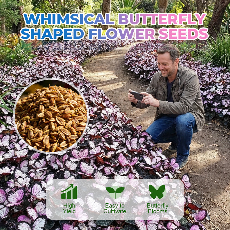 🦋 Whimsical Butterfly Shaped Flower Seeds ✨